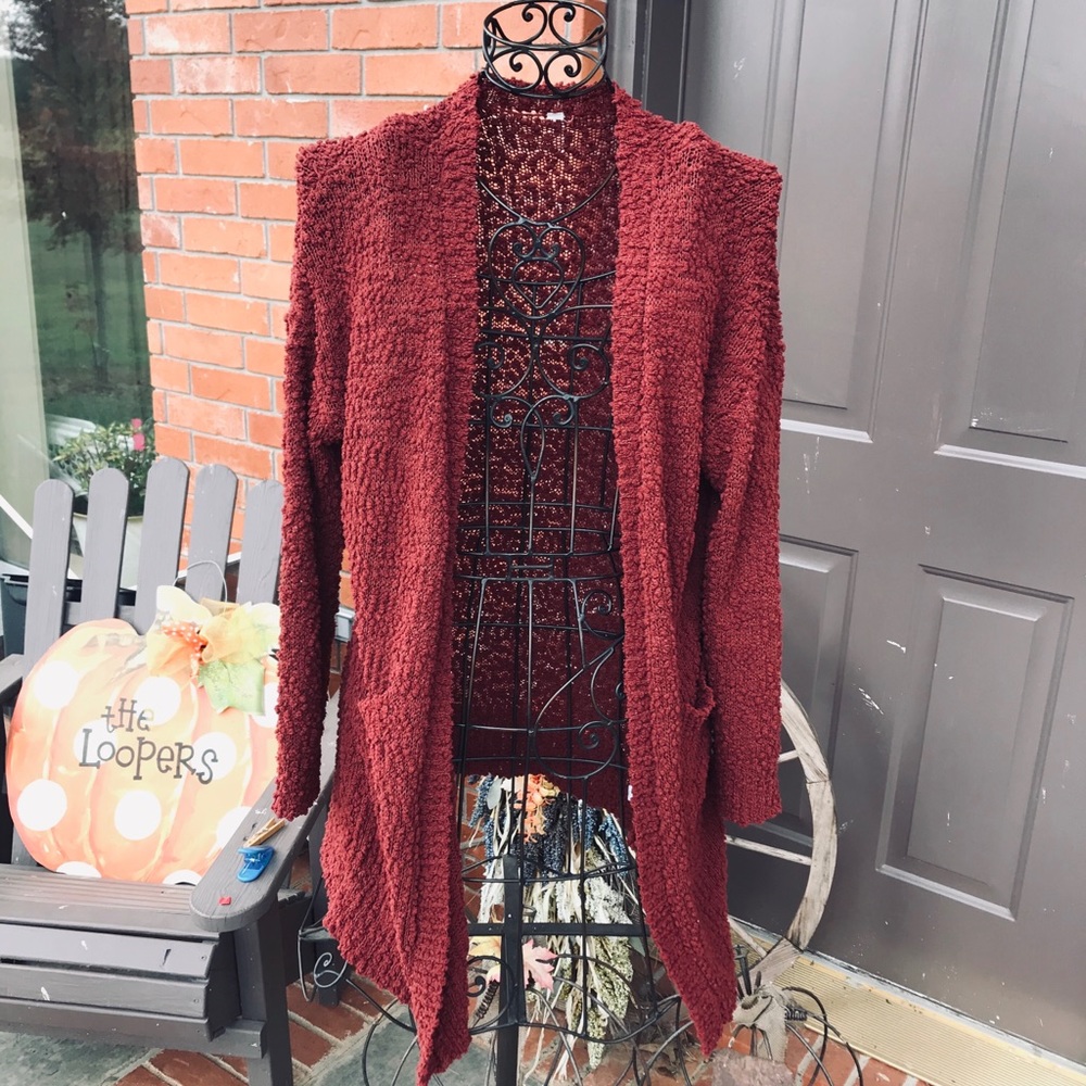 Zenana Outfitters Long Open Cardigan